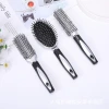 In-stock plastic hairstyle comb, airbag pad, massage comb set, built-in curling comb, rolling comb, long hair plastic rib comb Specification image